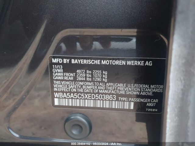 WBA5A5C5XED503863 BMW 528I