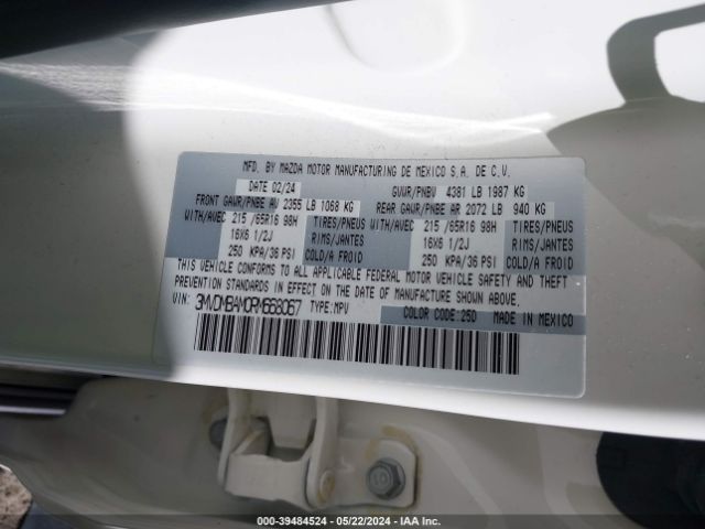 3MVDMBAM0RM668067 Mazda Cx-30 2.5 S