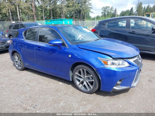 Продаж на аукціоні авто 2014 Lexus Ct 200h, vin: JTHKD5BH7E2177264, номер лоту: 39484534