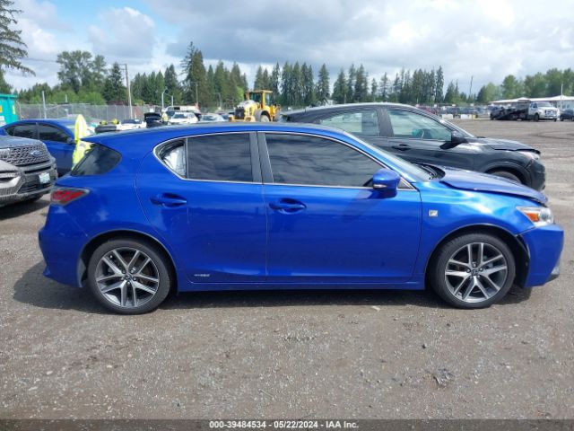 JTHKD5BH7E2177264 Lexus CT 200H