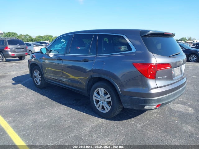 Honda PILOT LX 2018 5FNYF5H16JB024964 Image 3