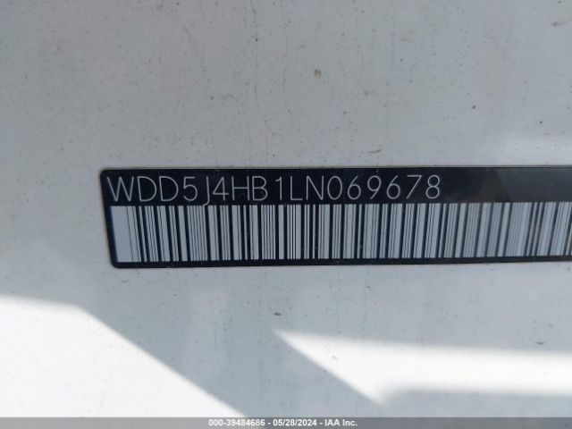WDD5J4HB1LN069678 Mercedes-Benz CLA 250 4MATIC
