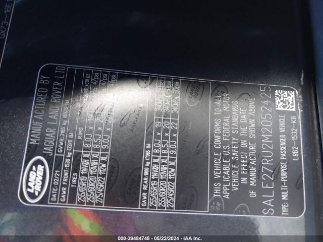 SALE27RU2M2052425 Land Rover Defender 110 X-dynamic Se