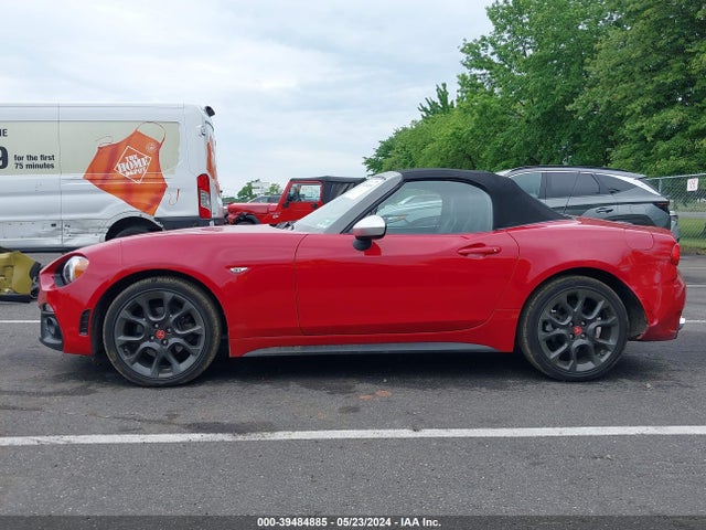 Fiat 124 Spider Elaborazione Abarth 2017 JC1NFAEK4H0108151 Image 14