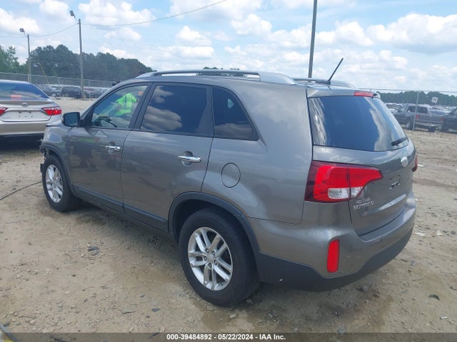 KIA SORENTO LX 2014 5XYKT3A62EG530539 Image 3