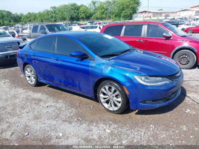 Aukcja sprzedaży 2015 Chrysler 200 S, vin: 1C3CCCBG7FN508076, numer aukcji: 39484956