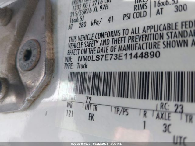 NM0LS7E73E1144890 Ford Transit Connect Xl