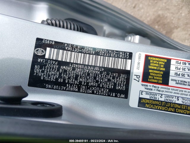 Toyota CAMRY SE 2015 4T1BF1FK1FU904071 Image 9