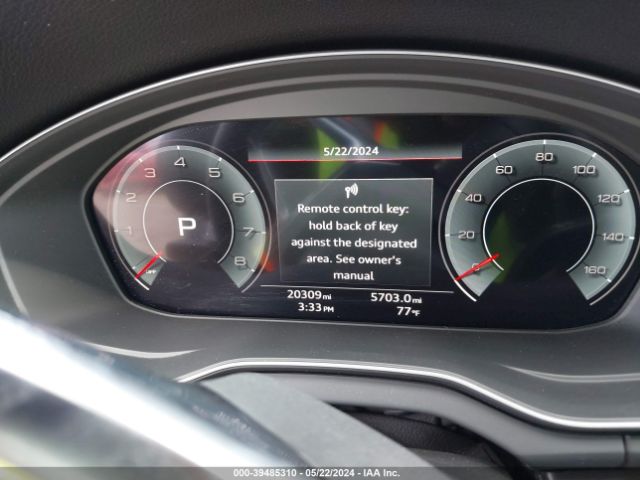 WA15AAFY6N2117089 Audi Q5 Sportback Premium Plus 45 Tfsi S Line Quattro S Tronic