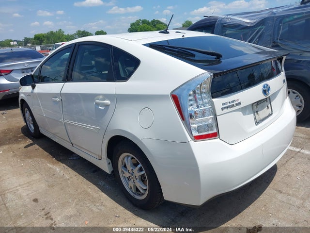 Aukcja sprzedaży 2010 Toyota Prius Iii, vin: JTDKN3DU8A5190207, numer aukcji: 39485322