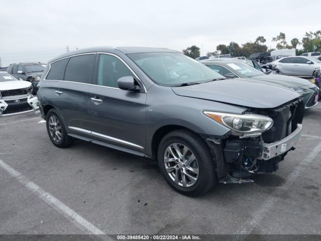 Auction sale of the 2015 Infiniti Qx60, vin: 5N1AL0MNXFC536927, lot number: 39485420