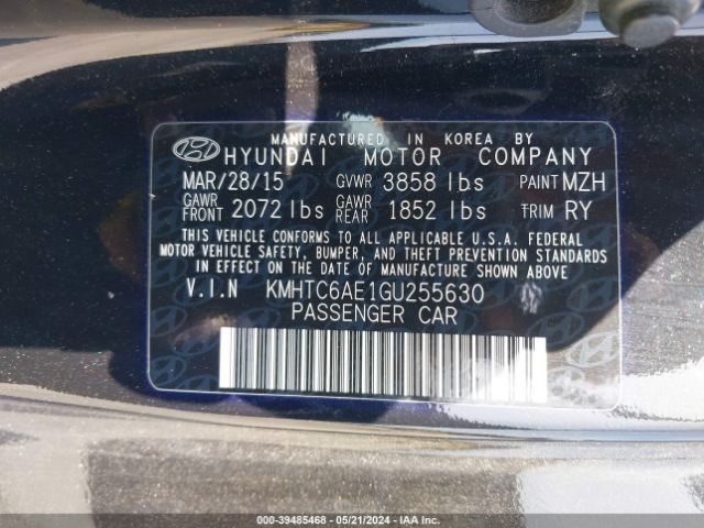 KMHTC6AE1GU255630 Hyundai Veloster Turbo