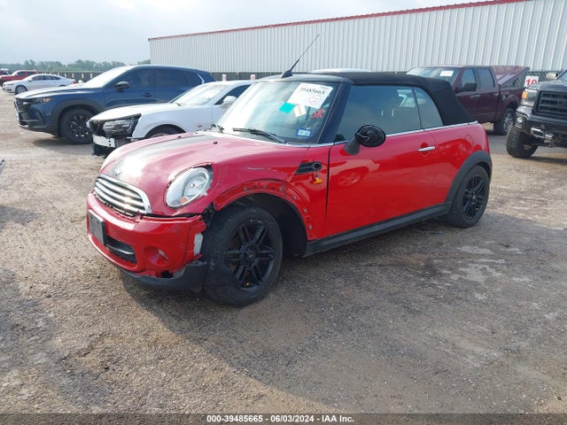2013 MINI CONVERTIBLE WMWZN3C53DT569279 Photo 1