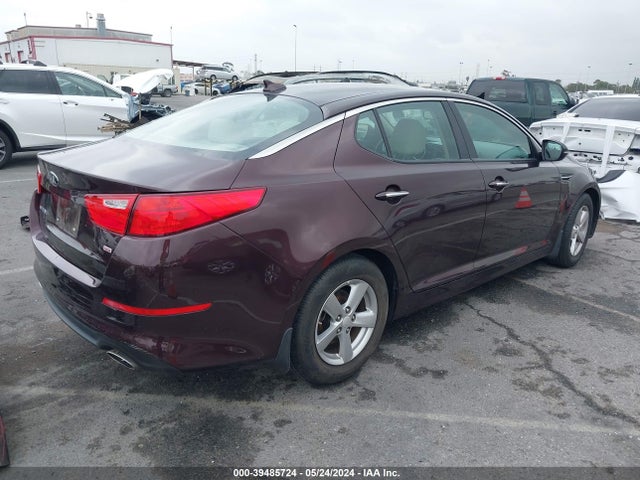 KIA Optima Lx 2015 5XXGM4A75FG364539 Image 4