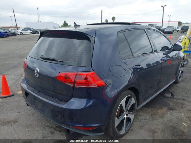 3VW4T7AU8GM051592 Volkswagen Golf Gti Se 4-door