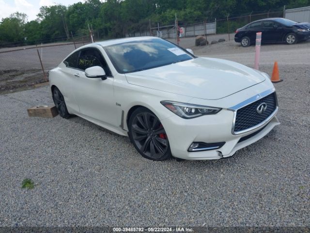 2018 Infiniti Q60 3.0t Red Sport 400 მანქანა იყიდება აუქციონზე, vin: JN1FV7EK8JM530115, აუქციონის ნომერი: 39485792