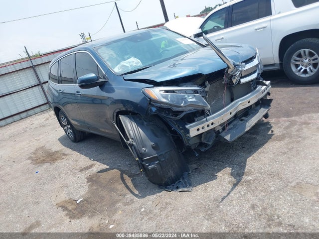 Honda Pilot 2wd Ex 2021 5FNYF5H39MB036905 Image 1