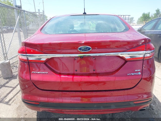 Ford Fusion Hybrid Se 2018 3FA6P0LU6JR202899 Image 16