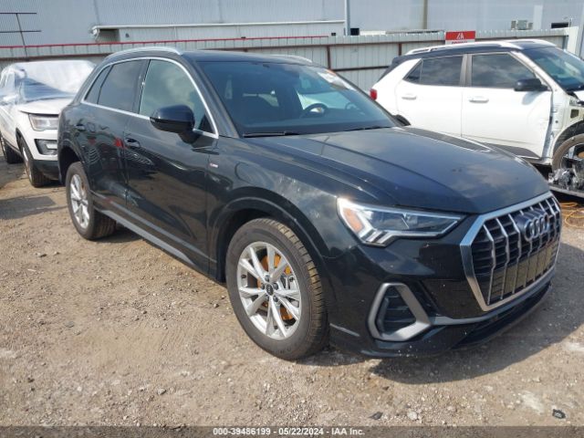 Продаж на аукціоні авто 2023 Audi Q3 Premium 45 Tfsi S Line Quattro Tiptronic, vin: WA1DECF31P1119308, номер лоту: 39486199