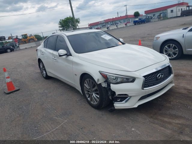 2020 Infiniti Q50 მანქანა იყიდება აუქციონზე, vin: JN1EV7AP0LM200663, აუქციონის ნომერი: 39486218