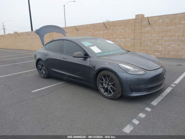 39486225 :رقم المزاد ، 5YJ3E1EA5MF053077 vin ، 2021 Tesla Model 3 Standard Range Plus Rear-wheel Drive مزاد بيع