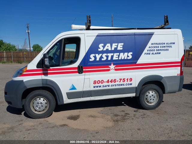 3C6TRVNG5JE107082 RAM Promaster 1500 Low Roof 118 Wb