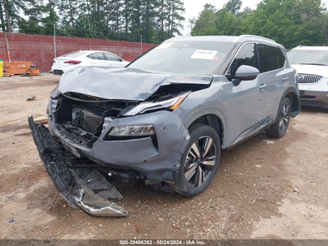 JN8BT3DC4NW120348 Nissan Rogue Platinum Fwd