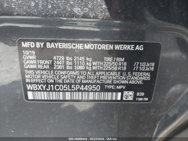 WBXYJ1C05L5P44950 BMW X2 Xdrive28i
