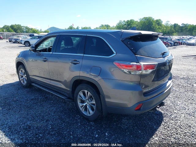 Toyota Highlander Xle V6 2015 5TDJKRFH8FS104113 Image 3