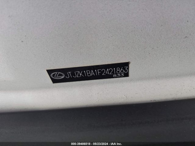 JTJZK1BA1F2421863 Lexus RX 350