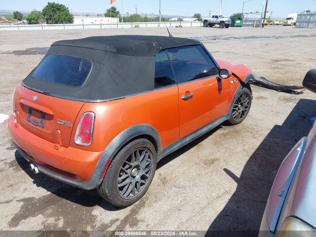 2006 MINI COOPER S WMWRH33586TF86219 Photo 3