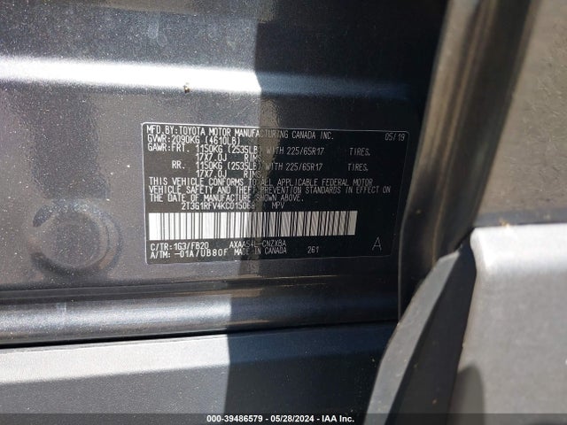 Toyota RAV4 LE 2019 2T3G1RFV4KC015068 Image 9