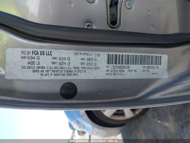 Dodge DART SXT 2016 1C3CDFBB8GD661348 Image 9