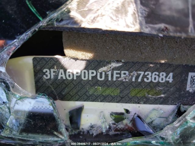 3FA6P0PU1FR173684 Ford Fusion Energi Se Luxury