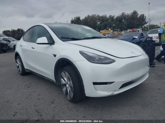 2023 Tesla Model Y Awd/long Range Dual Motor All-wheel Drive მანქანა იყიდება აუქციონზე, vin: 7SAYGDEE6PF628914, აუქციონის ნომერი: 39486830