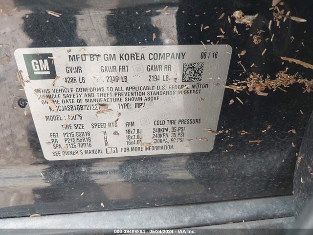 Buick Encore 2016 KL4CJASB1GB727221 Image 9