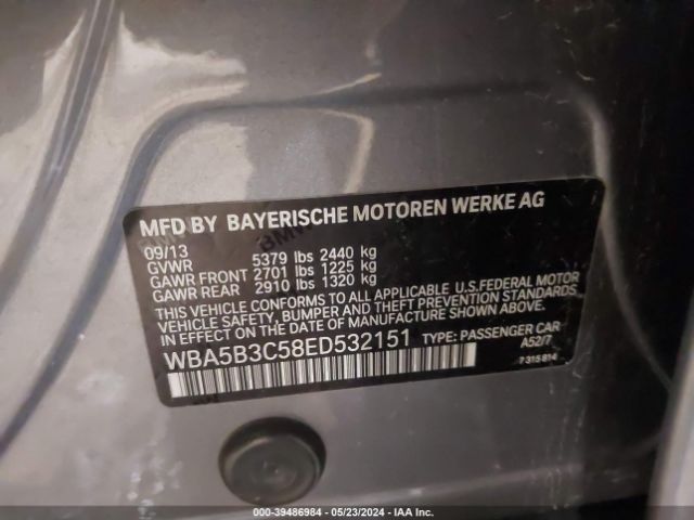 WBA5B3C58ED532151 BMW 535i Xdrive