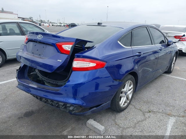 Ford FUSION SE 2016 3FA6P0H7XGR194530 Image 4