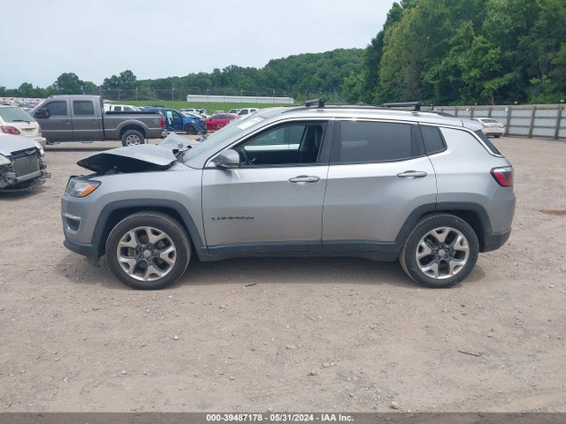 3C4NJCCB9KT793502 Jeep Compass Limited Fwd