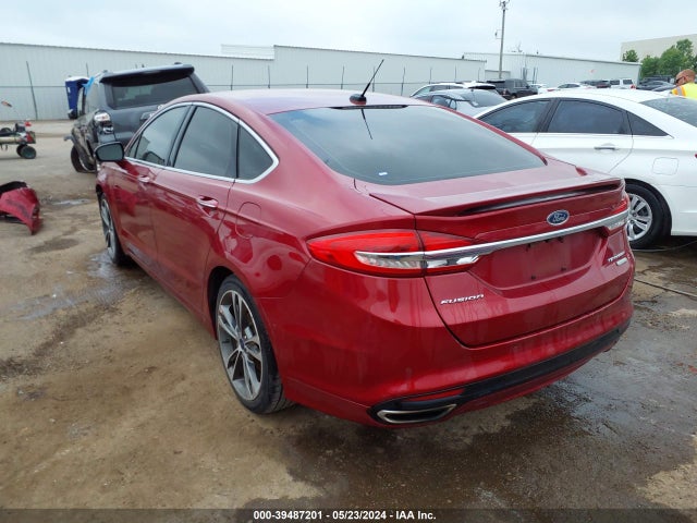 Ford Fusion Titanium 2017 3FA6P0K91HR186747 Image 3
