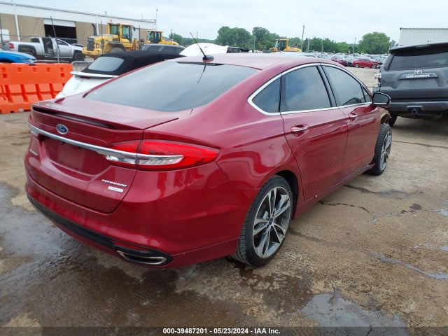 Ford Fusion Titanium 2017 3FA6P0K91HR186747 Image 4