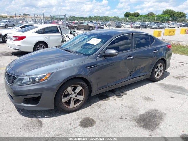 KIA Optima Lx 2015 KNAGM4A71F5627496 Image 2