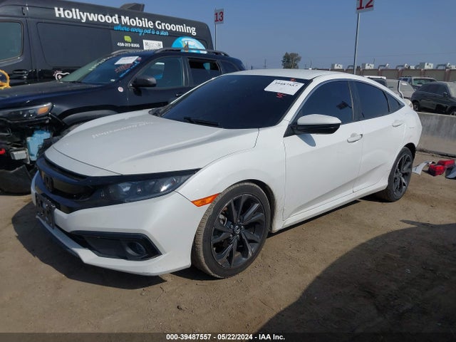 Honda Civic Sport 2019 2HGFC2F8XKH597295 Image 2