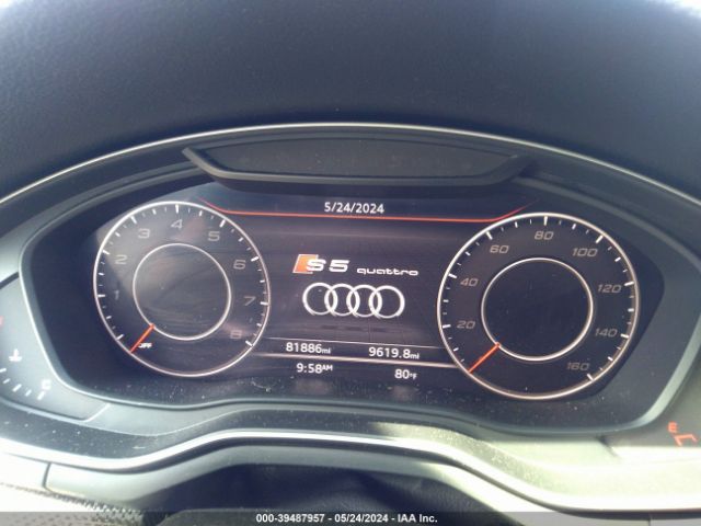 WAUC4CF56JA042252 Audi S5 3.0t Premium Plus