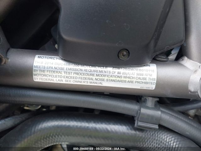 2014 DUCATI MULTISTRADA ZDM12BSW7EB010116 Photo 9