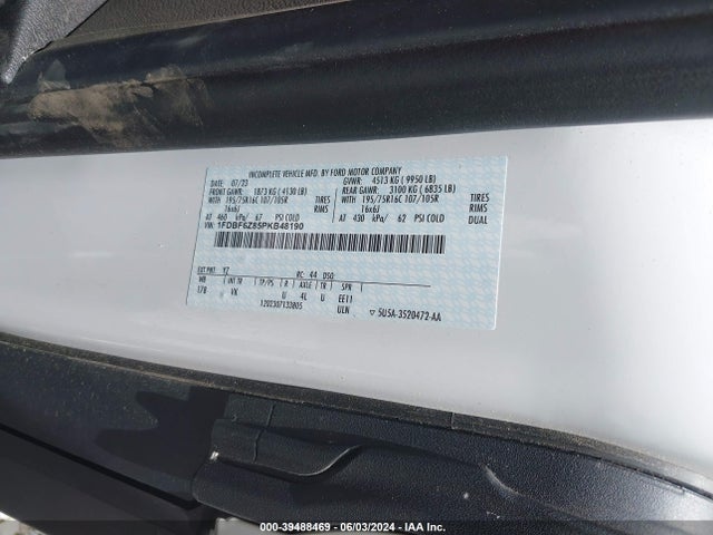 Ford Transit-350 Cab 2023 1FDBF6Z85PKB48190 Image 9