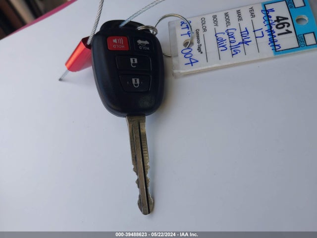 Toyota COROLLA LE 2017 5YFBURHE5HP711342 Image 11