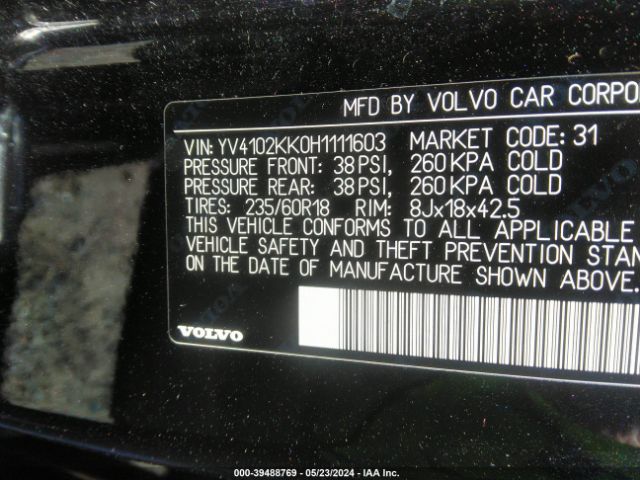 YV4102KK0H1111603 Volvo Xc90 T5 Momentum