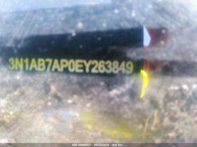 3N1AB7AP0EY263849 Nissan Sentra Fe+ S/fe+ Sv/s/sl/sr/sv
