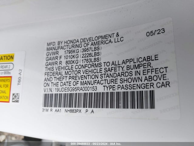 Acura Integra Type S 2024 19UDE5G95RA000153 Image 9
